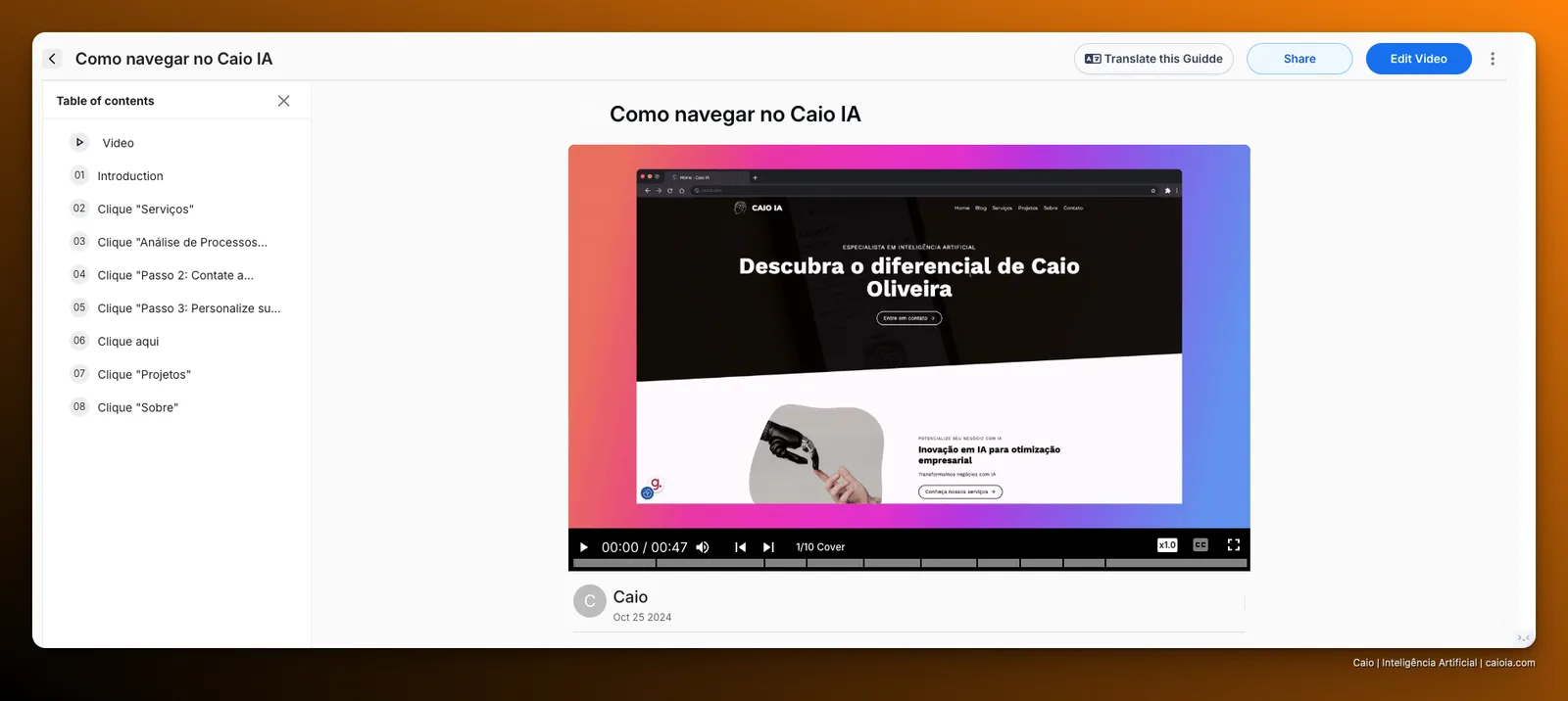 Captura de tela ilustrando o artigo